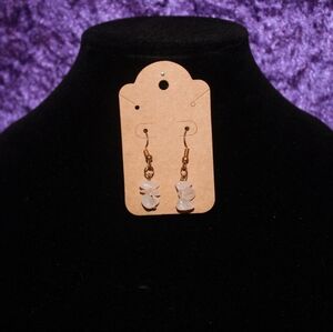 Boho Gold Handmade Crystal Earrings #14